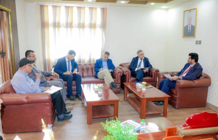 نائب وزير النقل يستقبل سفير الاتحاد الاوروبي الجديد لدى بلادنا