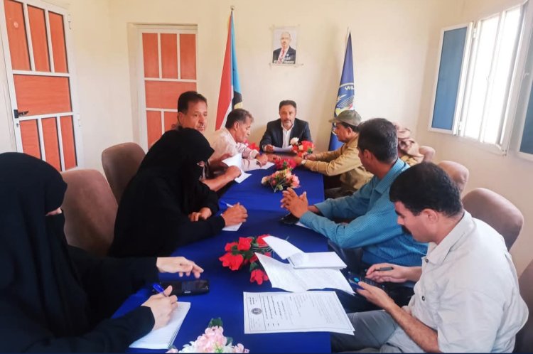 تنفيذية انتقالي أبين تستعرض أبرز المستجدات في المحافظة