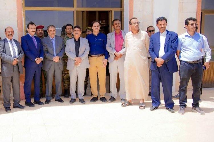 بمشاركة رئيس تنفيذية انتقالي شبوة استئناف رحلات مطار عتق الدولي