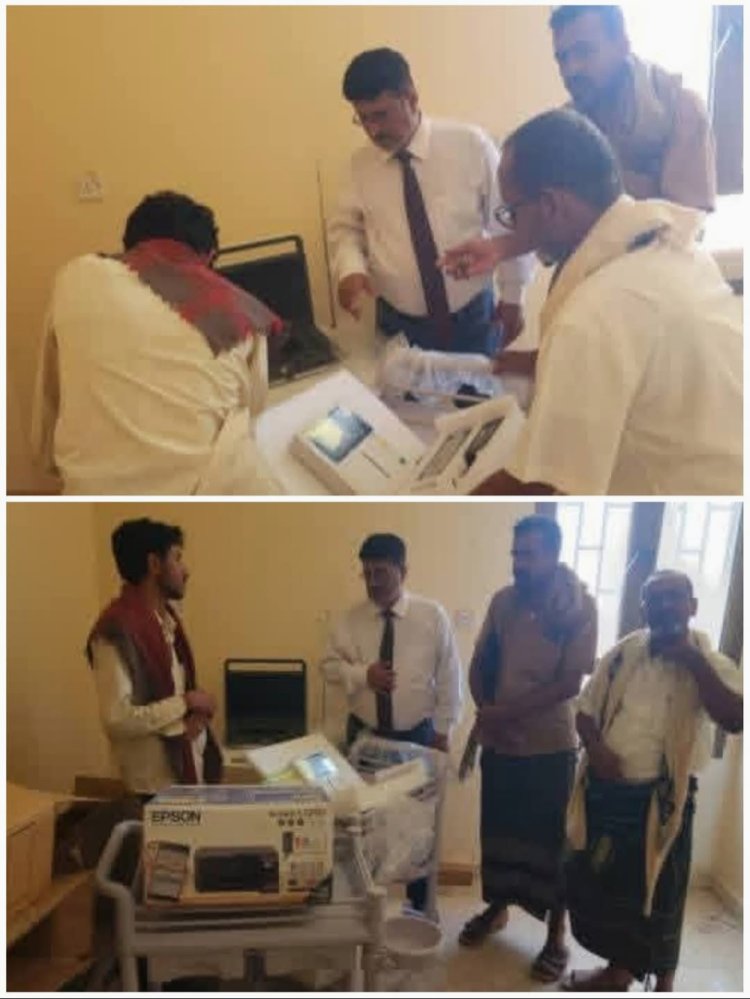 مدير عام الروضة يثمن دور مؤسسة خليفة بن زايد في دعم المستشفى ويشيد بأعمال الترميم والتجهيز