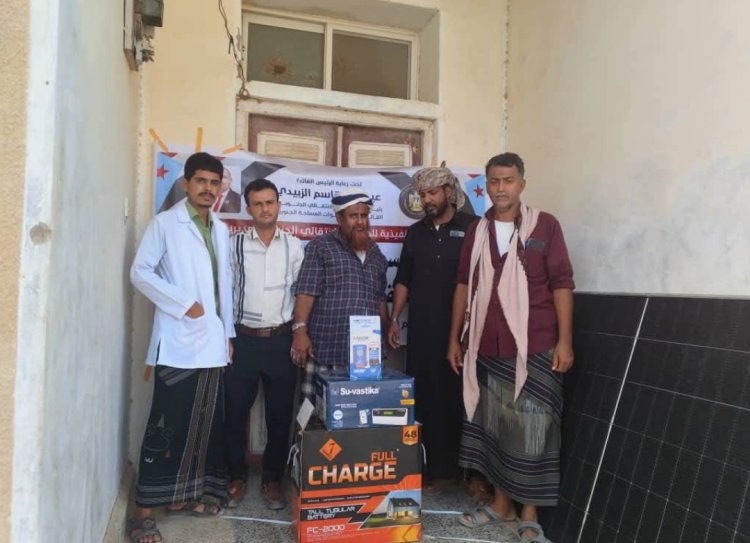 تنفيذية انتقالي حصوين تدعم سكن الممرضين بمستشفى حصوين الريفي