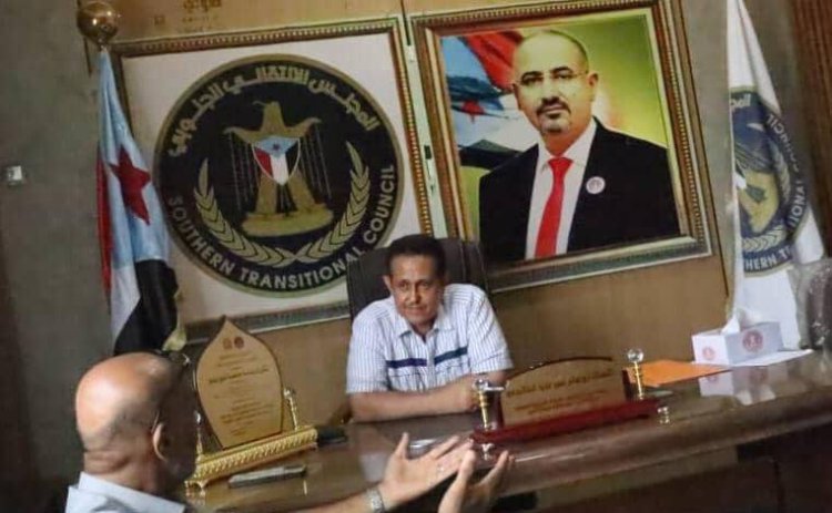 رئيس انتقالي لحج يناقش مع الصعو الجانب البيئي في المحافظة