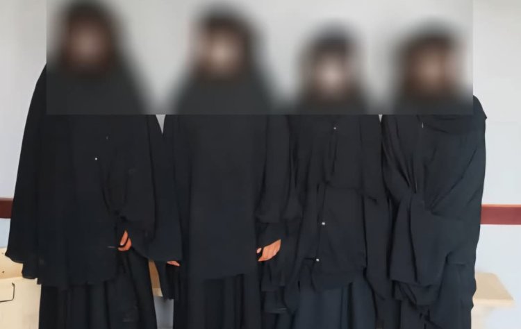 أمن العاصمة عدن يضبط عصابة نسائية متخصصة في النشل والسرقة.