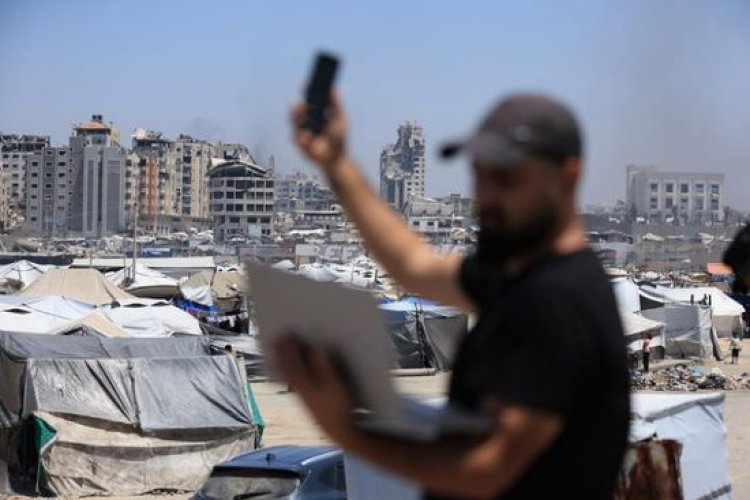 انقطاع خدمات الإنترنت في غزة