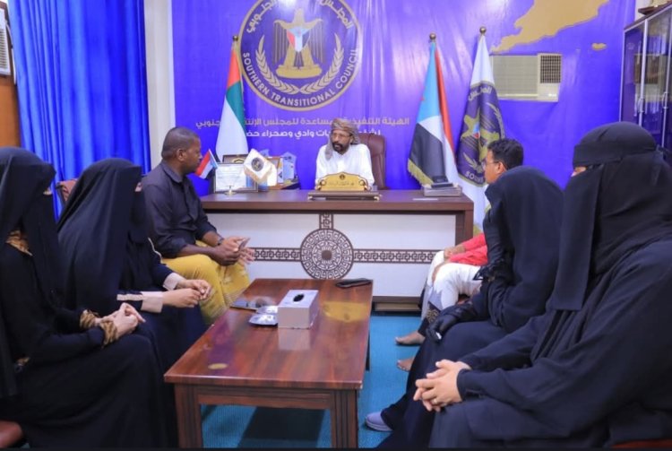 انتقالي وادي وصحراء حضرموت يلتقي اتحاد الملتقيات الشبابية والتطوعية بالقطن