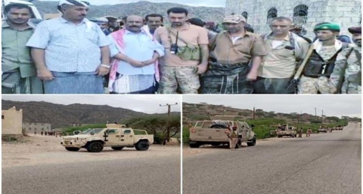 اللواء الأول دعم وإسناد يوقف اشتباكاً قبلياً دامياً في المحفد بأبين