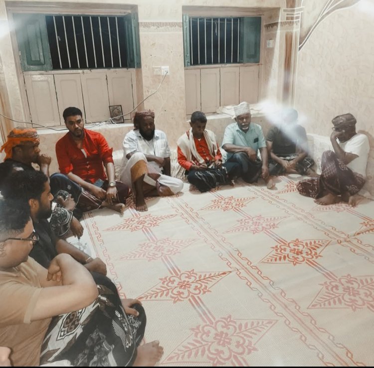 السلطة بالشحر تعزي أسرة آل باحمبص في الحادث الأليم الذي راح ضحيته أربعة أفراد من أسرة واحدة