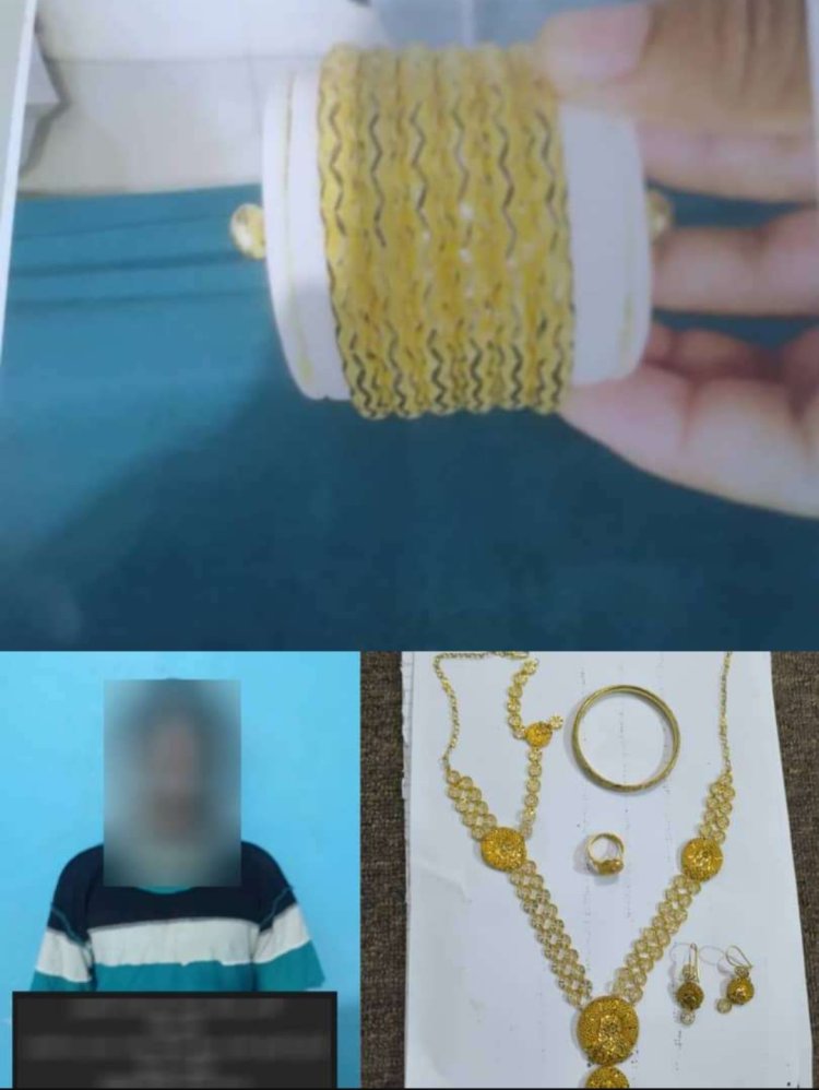 أمن العاصمة عدن يضبط متهمًا بسرقة 100 جرام ذهب بالمنصورة