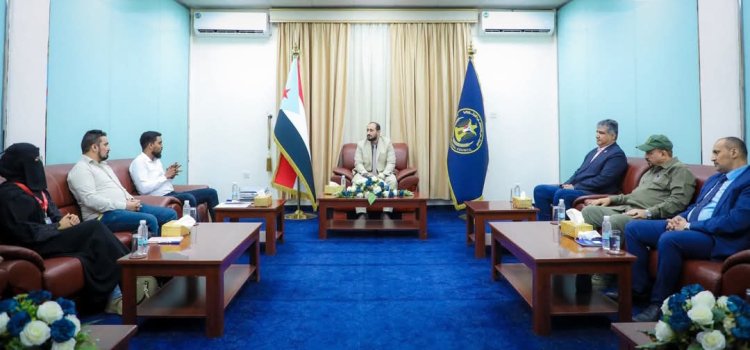 رئيس تنفيذية انتقالي شبوة يلتقي بالهيئة التنفيذية لمديرية الطلح