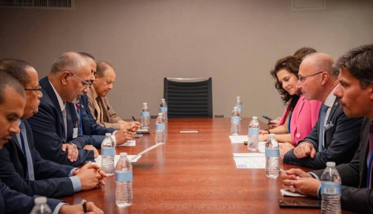 الرئيس الزُبيدي يلتقي وزير خارجية كرواتيا