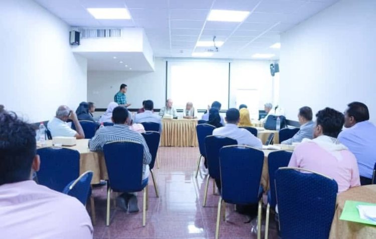 اختتام ورشة تدريبية حول جمع بيانات مصيد الأسماك ضمن مشروع التنمية المستدامة بخليج عدن والبحر الأحمر.