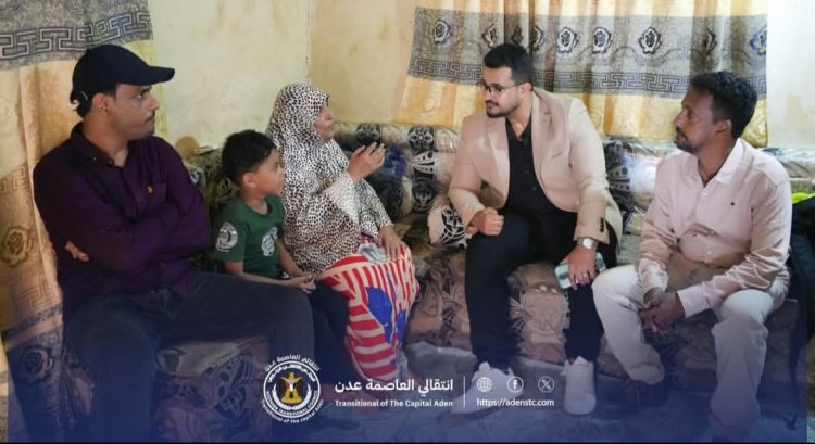 بتوجيهات من السقاف..  انتقالي العاصمة عدن يزور الممثلة القديرة هدى حسن للاطمئنان على حالتها الصحية