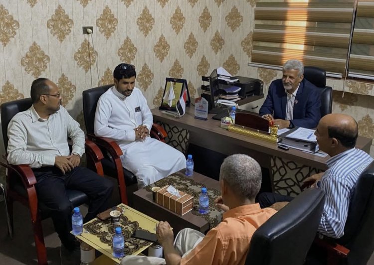 رئيس فريق التوجيه والرقابة بمنسقيات الجامعات يترأس لقاءًا تحضيريًا لإشهار منسقية جامعة المهرة