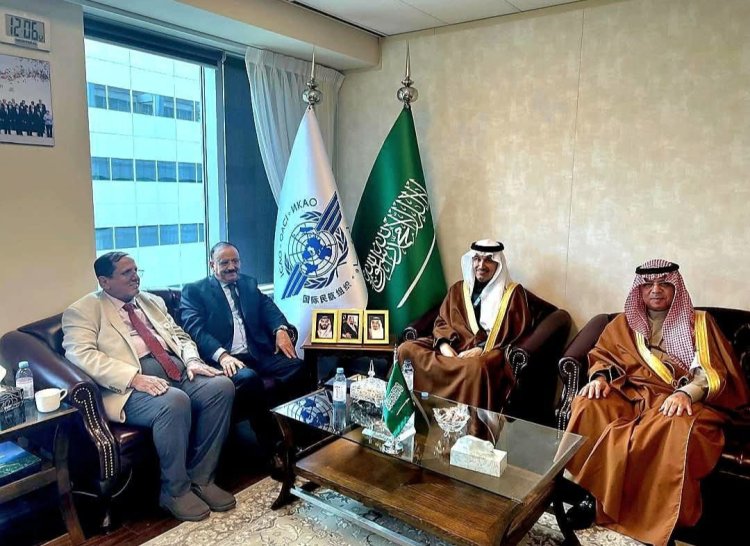 وزير النقل يلتقي نظيره السعودي على هامش اجتماع الجمعية العامة لـ"الايكاو" بكندا ويبارك فوز المملكة في عضوية المنظمة "الفئة الثانية"