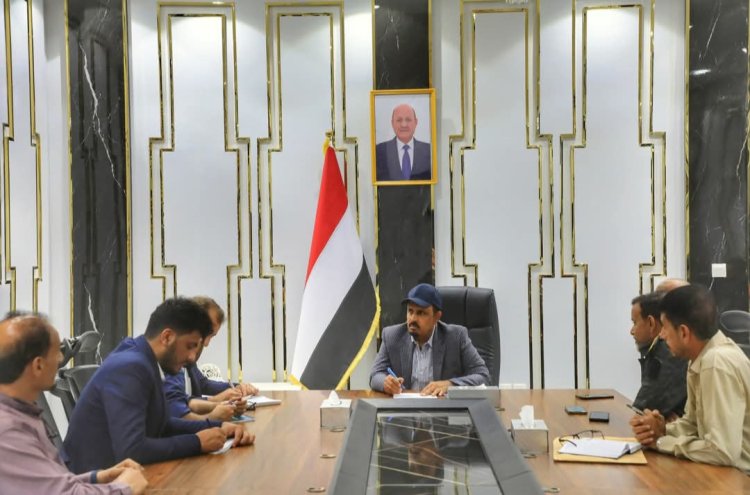 محافظ حضرموت يبحث مع وفد المفوضية السامية لحقوق الإنسان سُبل تعزيز التعاون المشترك