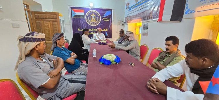 تنفيذية انتقالي السوم تناقش عددًا من القضايا التنظيمية والخدمية بالمديرية