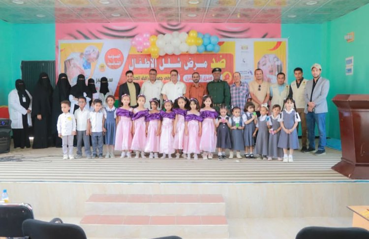 حيث تستهدف 14711طفل - تدشين الجولة الثانية من الحملة الوطنية ضد شلل الأطفال بالشحر