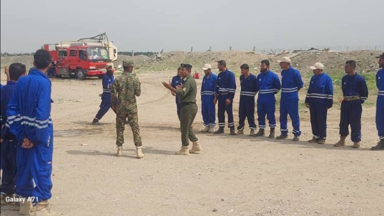 تخرج دفعة جديدة في مجال مكافحة الحرائق والكوارث في العاصمة عدن.