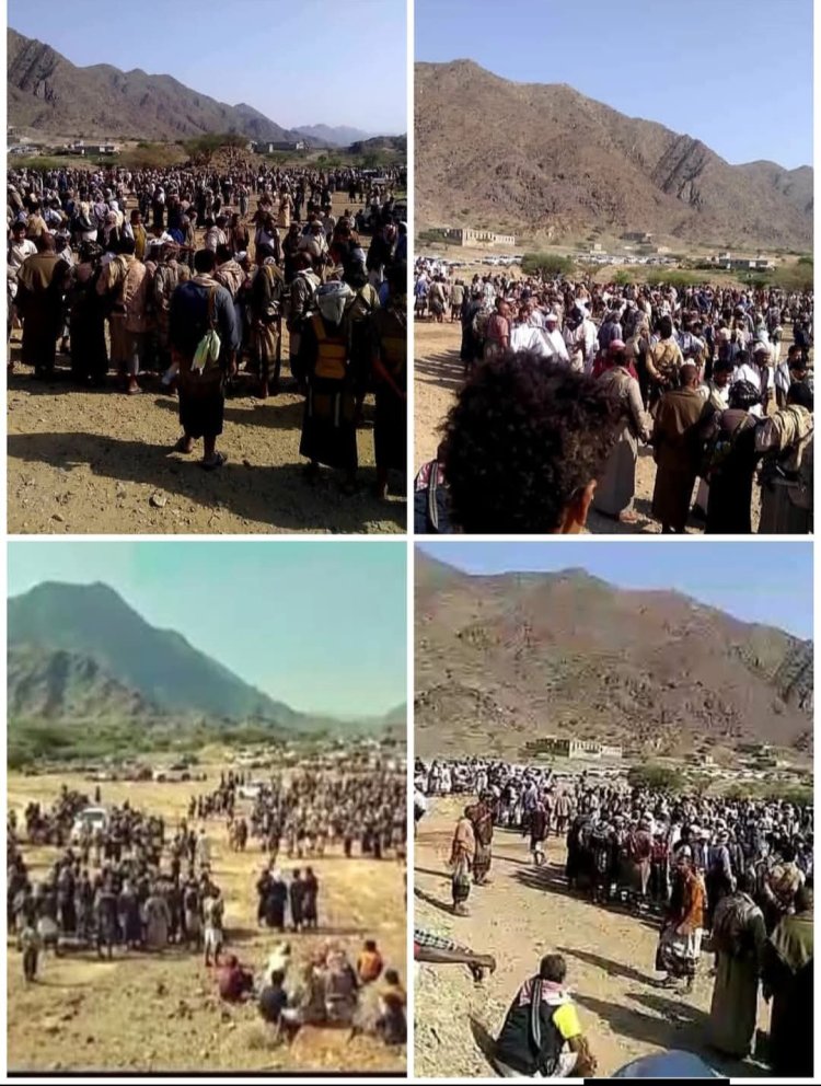 بحضور رسمي وشعبي.. تشييع جثمان الشيخ صالح المصعبي بشبوة .