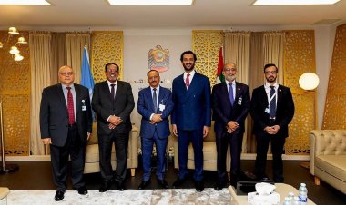 وزير النقل يلتقي نظيره الإماراتي على هامش اجتماع الجمعية العامة لـ"الايكاو" ويبحث معه مجالات التعاون المشترك