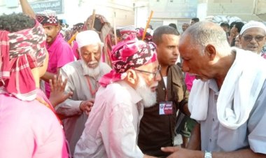 نائب انتقالي شبام يشارك احتفالات حافة حوطة أحمد بن زين السنوية لمطلع "شيخ المطالع"