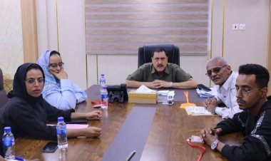 مدير أمن العاصمة عدن يبحث مع تكتل "نون النسوي" تنفيذ مشروع الوقاية من المخدرات.