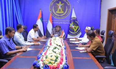 انتقالي وادي وصحراء حضرموت يناقش الخطة الإعلامية لتغطية فعالية إحياء ذكرى 14 أكتوبر