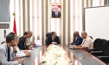 وزير العدل يبحث مع ممثل مفوضية حقوق الإنسان تعزيز التعاون المشترك