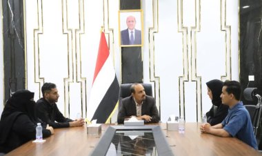 محافظ حضرموت يبحث مع ممثلة مؤسسة "فريدريش إيبرت" الألمانية برامج بناء قدرات الشباب وتعزيز خطاب المحبة والسلام