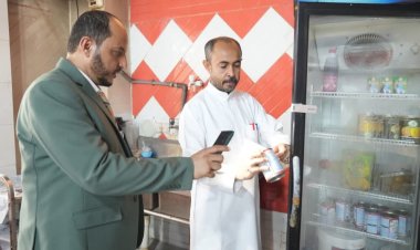 لجنة مراقبة الأسعار تنفذ نزولًا ميدانيًا على المطاعم والكفتيريات بمدينة الغيضة