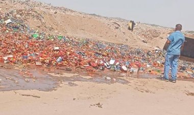 إتلاف 15 طنا من العصائر منتهية الصلاحية في المنصورة