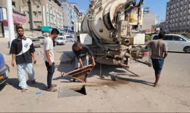 تدشين حملة لتنظيف شبكة الصرف الصحي في المنصورة