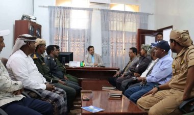 فريق التوجيه والرقابة الرئاسي يتفقد إدارات الأمن والمصالح الحكومية في سقطرى