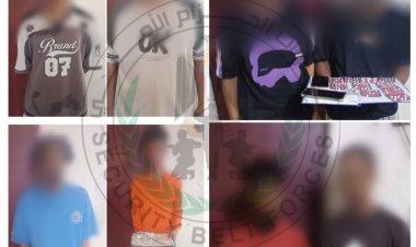 حزام العاصمة عدن يلقي القبض على عدد من المتهمين بحوزتهم كمية من المخدرات