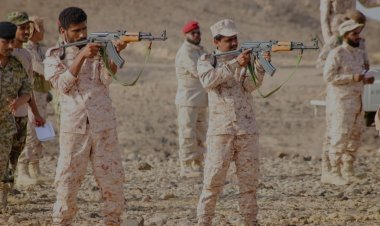 لواء الأحقاف يختتم مشروع الرماية القتالية بالذخيرة الحيّة بمختلف الأسلحة الخفيفة والثقيلة والمتوسطة