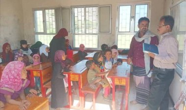 مدير تربية المسيمير يزور مدرسة الاندلس بالحجف