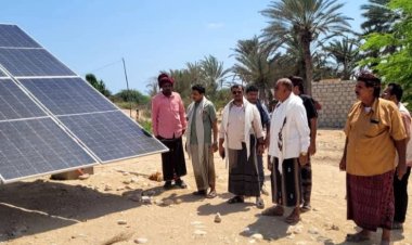 القائم بأعمال مدير عام سيحوت يتسلّم المشاريع التنموية الممولة من مركز الملك سلمان والمنفذة ضمن مشروع "من الغذاء إلى الصمود"