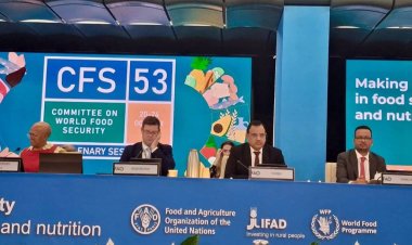 وزير الزراعة والري والثروة السمكية يشارك في أعمال الدورة الـ53 للجنة الأمن الغذائي العالمي ( CFS)  في روما