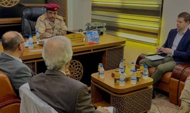 العقيد الصاعي يبحث مع وفد المبعوث الأممي سبل تعزيز الأمن البحري ومكافحة التهريب