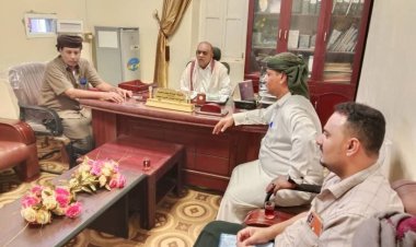 القائم بأعمال أمين عام محلي سيحوت يلتقي اللجنة المكلفة من الهيئة العامة للمصائد السمكية بالمحافظة بشأن الإحصائيات السمكية بالمديرية