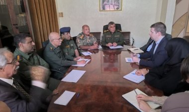 مدير الأمن والشرطة بساحل حضرموت يناقش مع مكتب المبعوث الأممي مستجدات الأوضاع الأمنية بالمحافظة