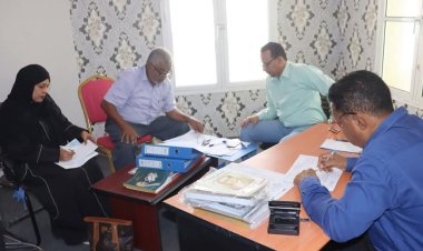 فريق التوجيه والرقابة الرئاسي يطلع على نشاط إدارة الإعلام والثقافة بتنفيذية انتقالي حضرموت