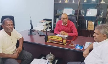 في إطار زياراته الميدانية...  فريق التوجيه والرقابة الرئاسي يزور كلية التربية بجامعة حضرموت