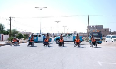 انطلاق مسابقة الكراسي المتحركة بالمهرة