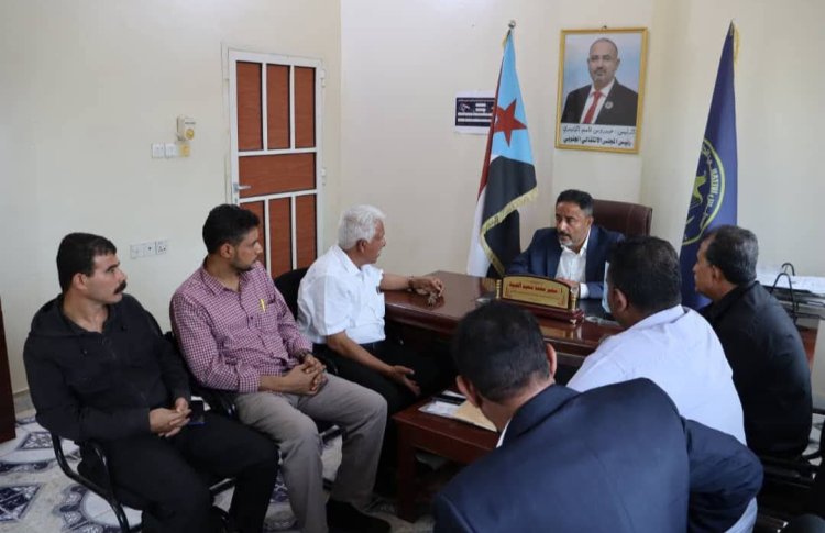 رئيس تنفيذية انتقالي أبين يؤكد دعم الجهود الخدمية والأمنية بالمحافظة