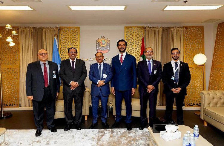 وزير النقل يلتقي نظيره الإماراتي على هامش اجتماع الجمعية العامة لـ"الايكاو" ويبحث معه مجالات التعاون المشترك