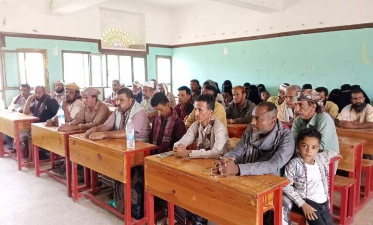 إشهار جمعية ذوي الاحتياجات الخاصة في مديرية المسيمير بلحج