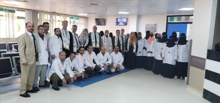 اختتام امتحانات البورد العربي في مساق طب الأطفال بعدن