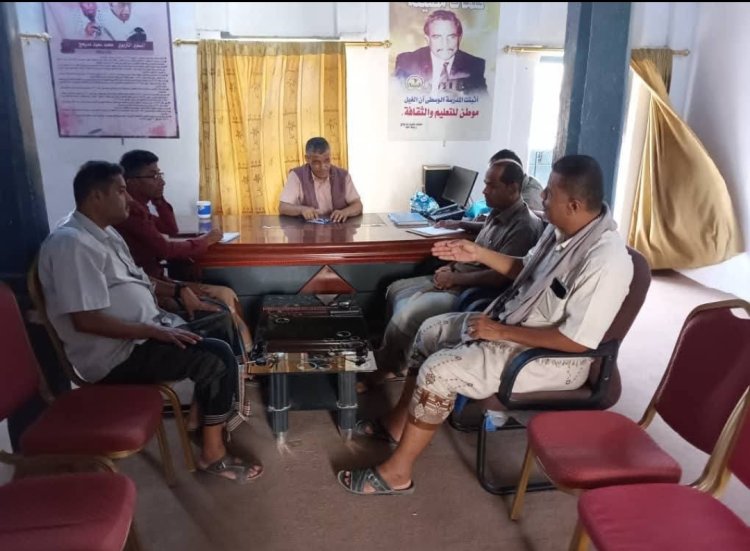 مجلس ادارة مركز مديحج  يقيم مرحلة عمله الفصلية ويقر الترتيب للمرحلة القادمة