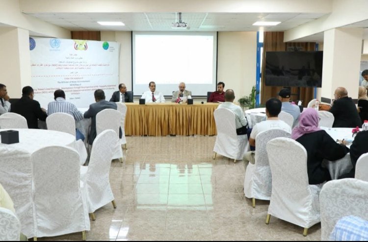 الوزير الشرجبي يفتتح الورشة الوطنية الخاصة بتحديث المساهمات المحددة وطنياً (NDC)